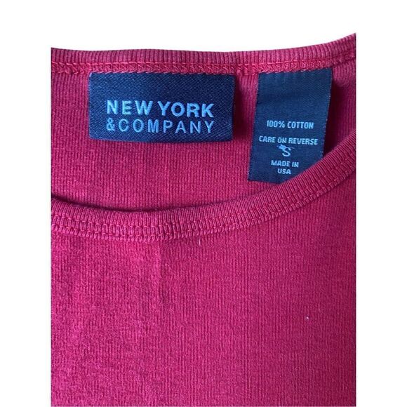 Vintage New York & Company Monogrammed top L size small embroidered vtg - Picture 2 of 4